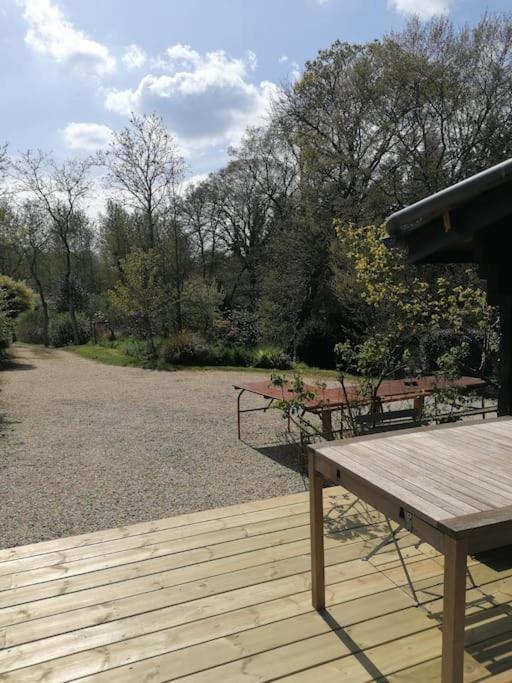 Chalet En Pleine Nature Au Bord D'Un Etang Lanvallay Exteriér fotografie
