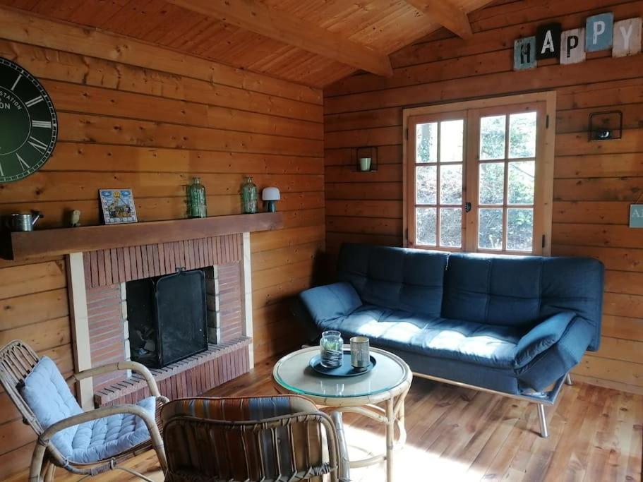 Chalet En Pleine Nature Au Bord D'Un Etang Lanvallay Exteriér fotografie
